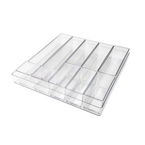Set Transparente de Organizadores para Escritorio