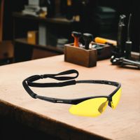 Lentes Seguridad Ambar Anti-Empaño Sport - Truper