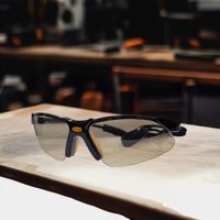 Lente De Seguridad Gris In And Out Con Cuerda - Safety