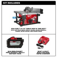 Kit de Sierra de Mesa M18 FUEL con ONE-KEY 8-1/4 Plg