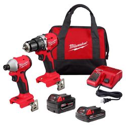 Kit Compacto de 2 Herramientas M18 FUEL sin Escobillas