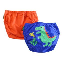 Pañal De Agua Reutilizable Devin Dino 2 Pzas 12-24M