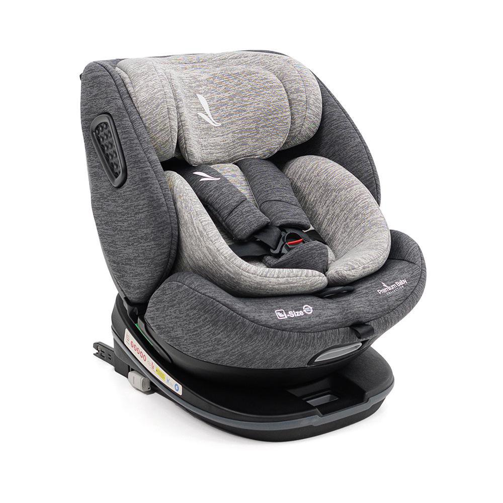 Silla De Auto Para Bebé Rotación IHERO 360 Gris 0-12 Años