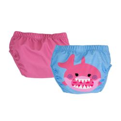 Pañal De Agua Reutilizable Sofi Tiburón 2 Pzas 12-24M