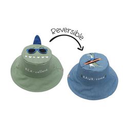 Sombrero Reversible Dino/Surfista 6-24M