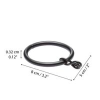 Set de 10 Aros para Cortina de 32 Mm -  Varios Colores