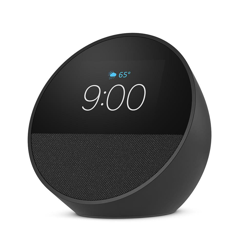 Despertador Inteligente Amazon Echo Spot con Alexa en Color Negro Despertador Inteligente…