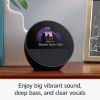 Amazon Echo Spot con Alexa Negro