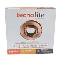 Ojo de Buey Caja Octagonal Cobre + MR16