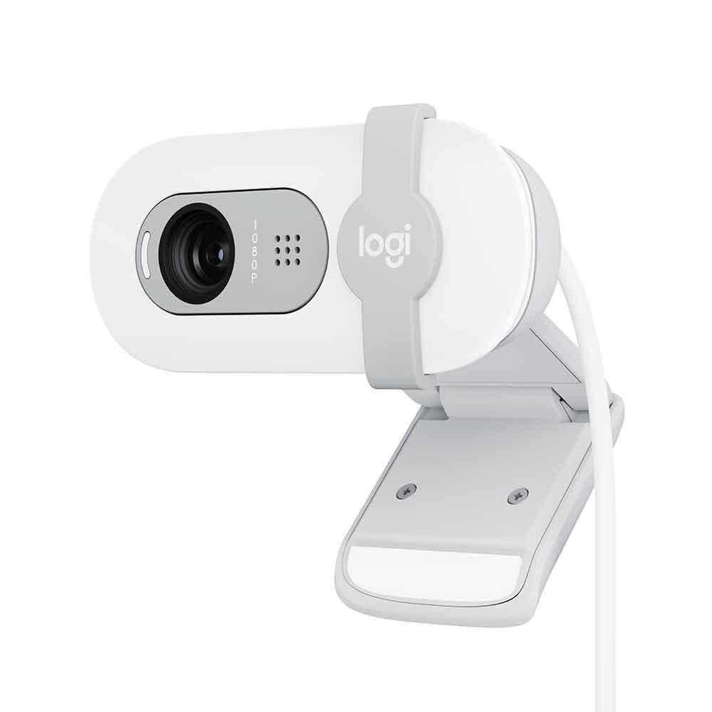 Cámara Web Brio 100 Full HD USB Color Blanco Cámara Web Logitech Brio 100 Full HD USB Blan…