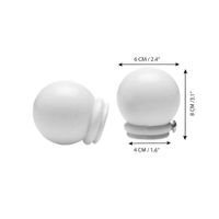Set de 2 Terminales Diseño Bola para Galería -  Varios Colores