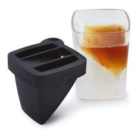 Vaso Whisky con Molde para Hielo