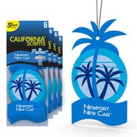 Paquete de 4 Aromatizantes Palmera Aroma Carro Nuevo