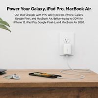 Cargador de Pared de Carga Rápida con Puerto USB-C 30 W