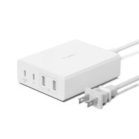 Cargador de Pared con 4 Puertos Blanco 108W