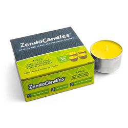 Set de 4 Candelas de Citronela para Mosquitos