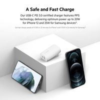 Cargador de Pared Dual con Cable USB-C a Lightning 37W
