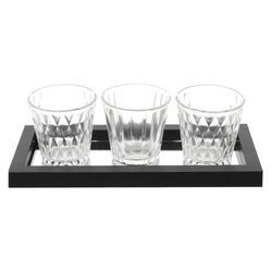 Candeleros Con Bandeja 4Pz 27.5X9X12.5 Cm - Concepts
