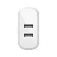 Cargador de Pared Belkin con 2 Puertos USB-A y Cable USB-C 24W