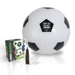 Pelota de Fútbol Jumbo Blanco con Negro 30 Plg