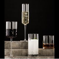Set de 2 Copas para Champagne Pisa Transparente 230 Ml