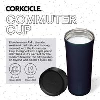 Termo de Acero Inoxidable Azul 17 Oz