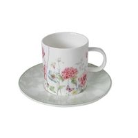 Set de Taza con Platillo Porcelana 90 Ml