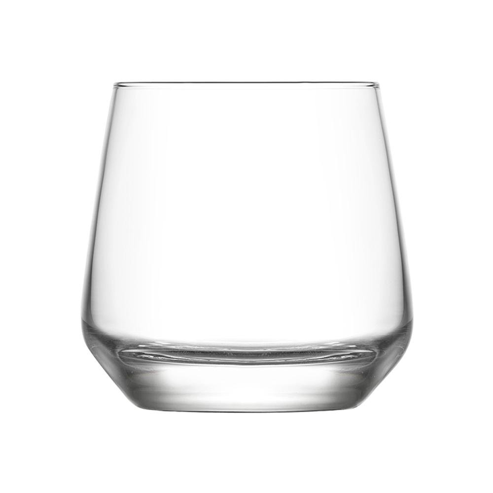 Set de 3 Vasos para Whisky Lal de 11.6 Oz de Vidrio Transparente