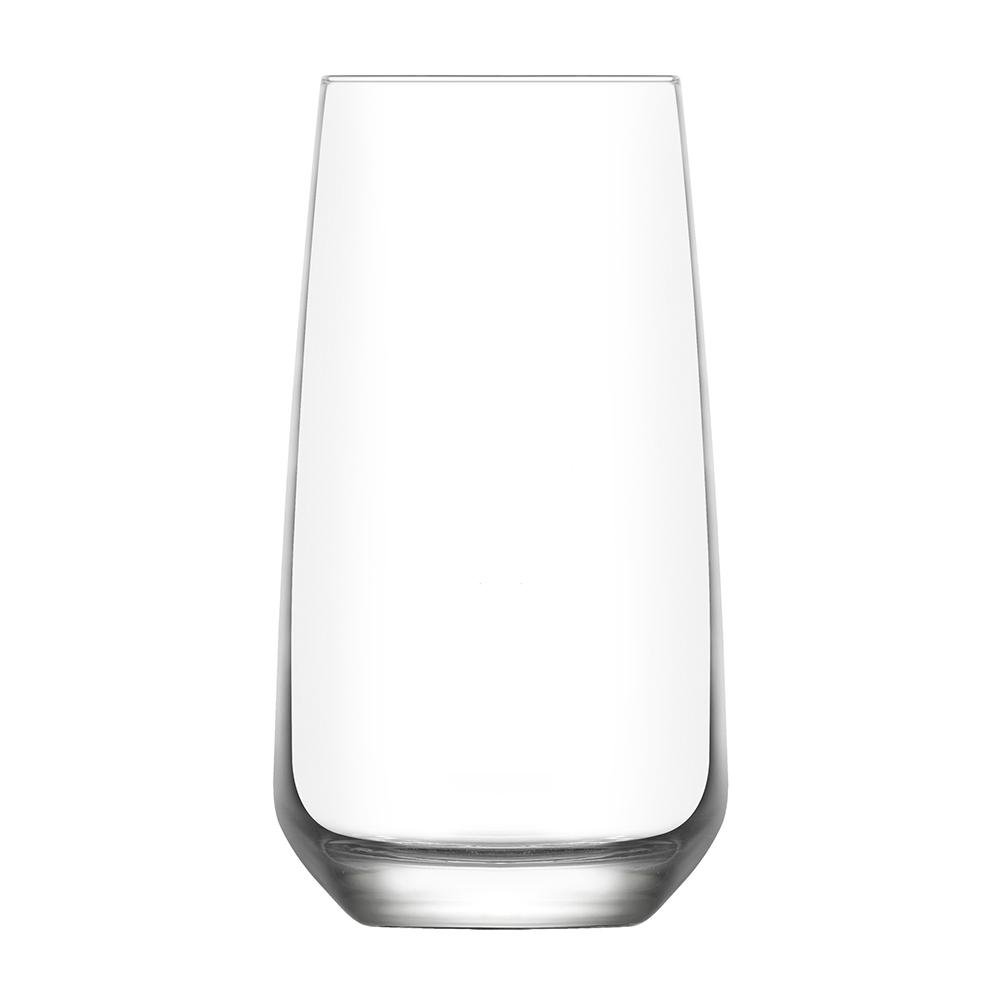 Set de 3 Vasos Altos Lal de 16.2 Oz de Vidrio Transparente