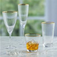 Set de 2 Copas para Vino Roma Transparente 420 Ml