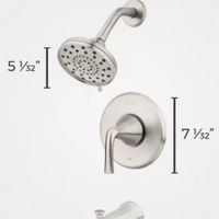 Mezcladora Ladera para Ducha y Arteza Monocomando