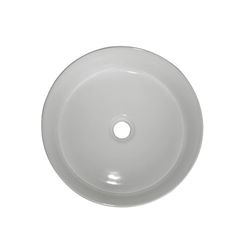 Lavamanos de Sobreponer Circular Blanco