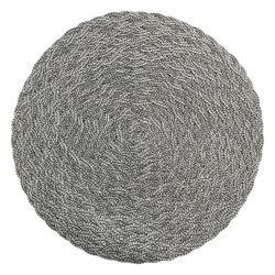 Individual Redondo Color Gris 38 Cm