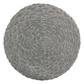 Individual Redondo Color Gris 38 Cm