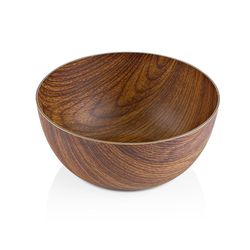 Tazón Redondo Efecto Madera