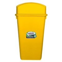 Basurero Balancín Lateral Color Amarillo 80 L