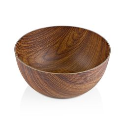 Tazón Redondo Decorativo Efecto Madera