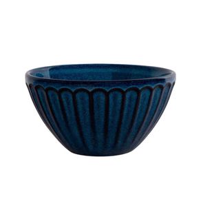 Bowl de Cerámica Estilo Elegante Azul 6.1 Plg
