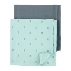 Set de Toallas para Bebé Diseño Carro Azul 2 Pzas