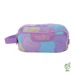 Estuche Multiuso Celeste y Lila Agapec