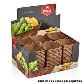 Tazón Pequeño Diseño Cuadrado