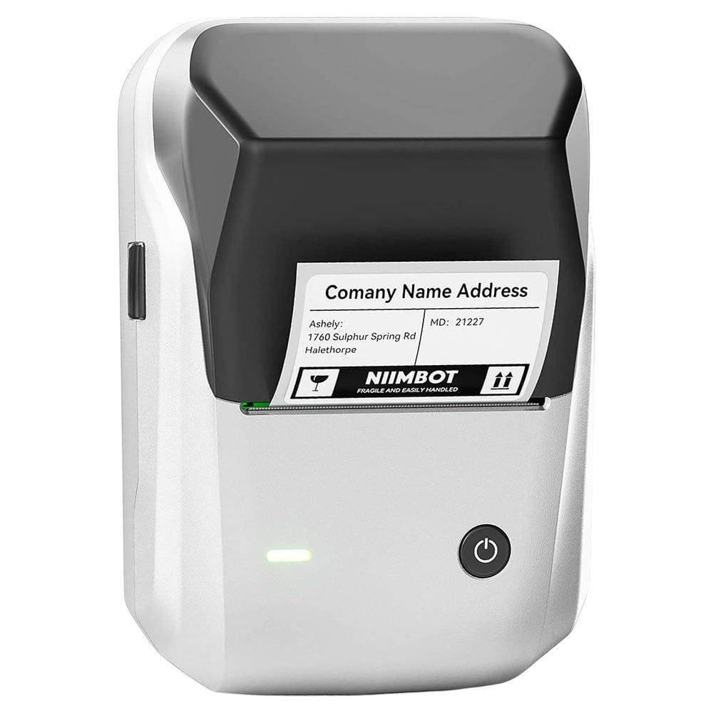 Etiquetadora Portátil B1 Bluetooth de Impresión Térmica de 20 a 50 mm Color Plateado