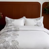 Funda Duvet Bordada Color Blanco King