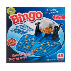 Bingo Juego Familiar con 90 Bolas y 48 Tarjetas