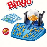 Bingo Juego Familiar con 90 Bolas y 48 Tarjetas