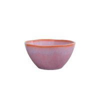Bowl de Cerámica Estilo Elegante Celeste Tornasol 5.9 Plg