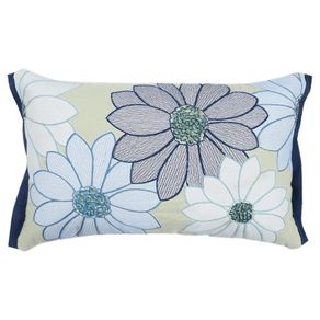 Cojín Relleno Blue Floral 30X50 Cm