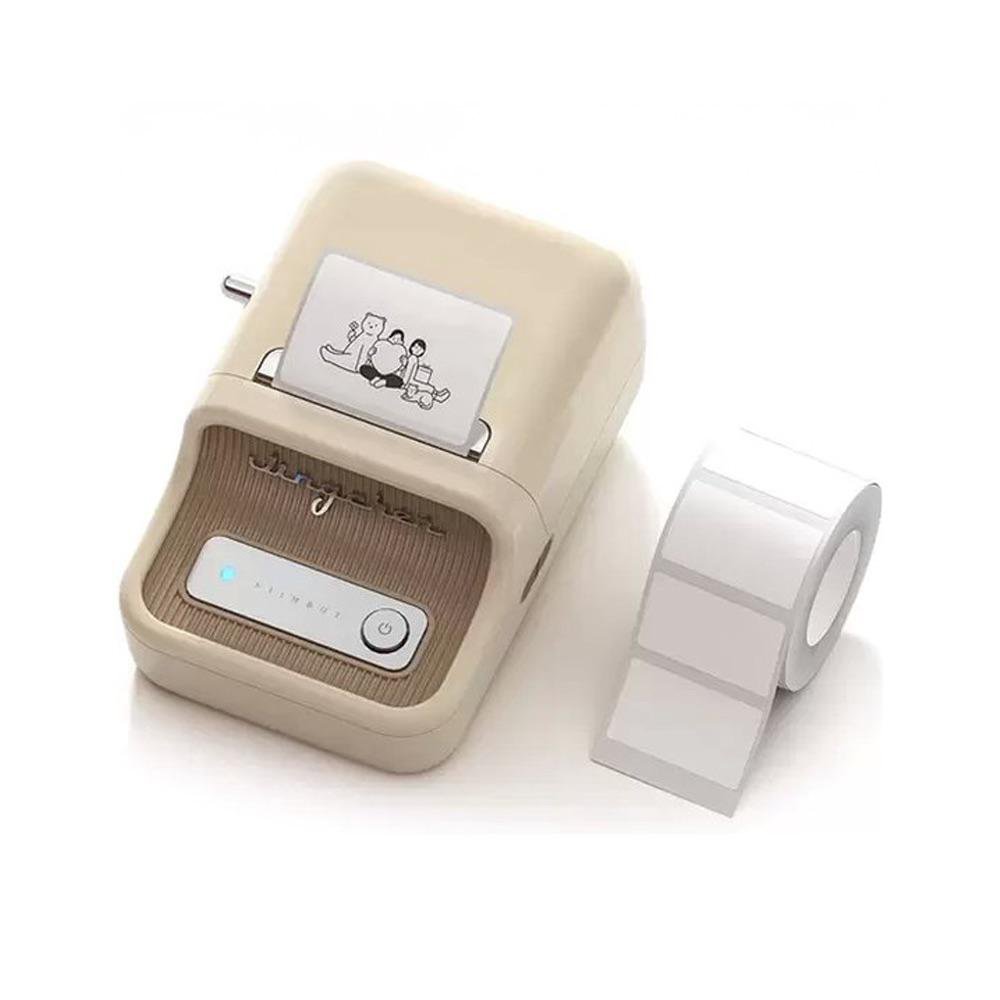 Etiquetadora Térmica Portátil B21 Bluetooth y USB-C para Etiquetas 0.8 a 2 Plg en Color Cr…