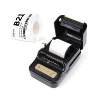 Etiquetadora Bluetooth Portátil Niimbot B21 Diseño Retro Negra