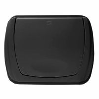 Cesto para Basura Balancín Frontal Color Negro 80 L